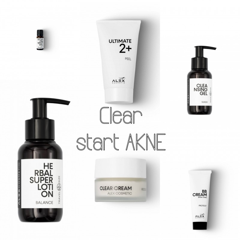 CLEAR START - AKNE UNGDOMSPAKKE ( nude)