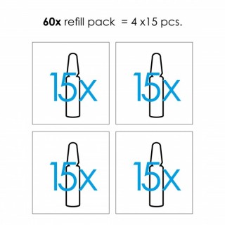 blemish control refill pack 60x (4 x 15)