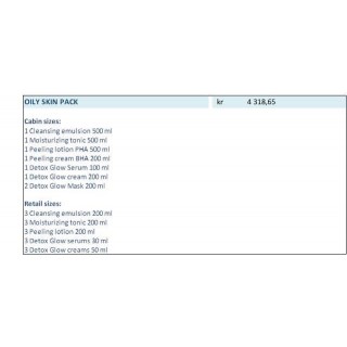 QUSAINE OILY SKIN PACK FORHANDLER